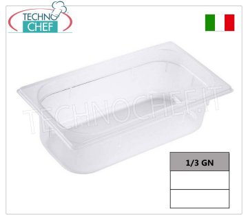 Gastronorm GN 1/3 Behälter aus Polypropylen, Größe 325x175mm