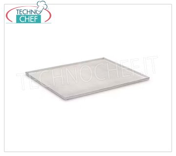 Mikroperforiertes Backblech aus Aluminium für Gebäck, Maße 600 x 400 x 20 mm