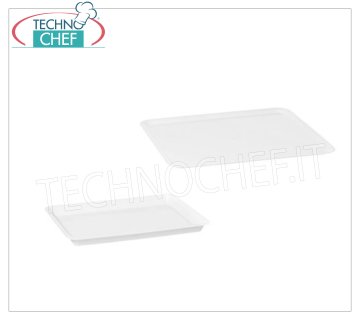 Gebäcktabletts Rechteckiges Präsentationstablett aus weißem Kunststoff – Erhältlich in 10er-Packungen