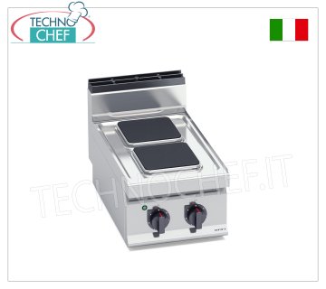 TECHNOCHEF - ELEKTROHERD 2 PLATTEN, Kw.5,2, Mod.E7PQ2B
