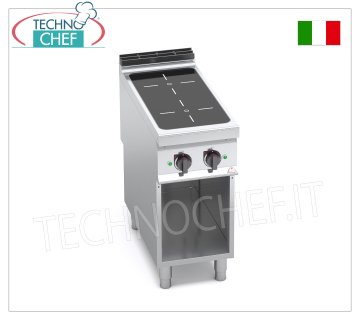 TECHNOCHEF – 2-ZONEN-INDUKTIONS-ELEKTRISCHER KOCHER auf OFFENEM SCHRANK, Mod. E9P2M/IND