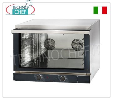 TECNODOM - Elektrischer Heißluftofen für 3 Bleche 600x400 mm, - Abm. 775x700x560 mm