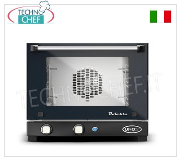 UNOX – Elektrischer Konvektionsofen für 3 Bleche 34,2 x 24,2 cm – Abm. mm. 480x523x402h