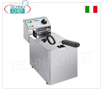FIMAR - Technochef, Elektrische Arbeitsplattenfritteuse, 1 4-Liter-Behälter, Mod.FR4N