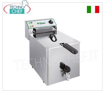 Fimar - ELEKTRISCHE FRITEUSE mit 10-Liter-HAHN, Mod.FR10RN