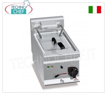 Technochef – ELEKTRISCHE THEKENFRITEUSE, 1 TANK mit 10 Litern, Mod.E6F10-3BS