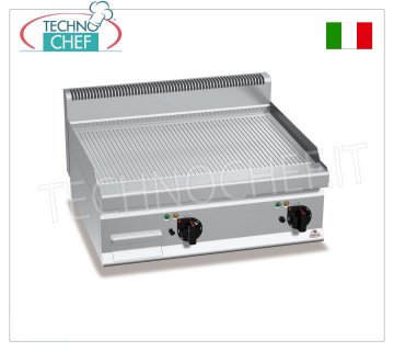 GAS-GRILLGRILL mit MULTIPAN-RIPPPLATTE, TOP-Modul, Mod. G7FR8B-2
