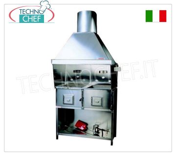ROMAGNA GRILL – Romagna-Holzkohlegrill/Kocher mit 2 Kohlenbecken
