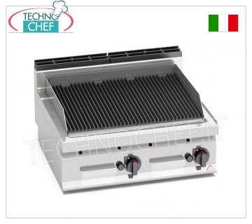 TECHNOCHEF - GASSTEIN-LAVAGRILL, DOPPELTOP-Modul, Mod.PLG80B/G