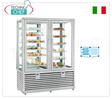 TECHNOCHEF - Kombi-Vitrine für Eis und Gebäck, Temp. -15°-25°C/+4°+10°C, Mod.CPG900S/V