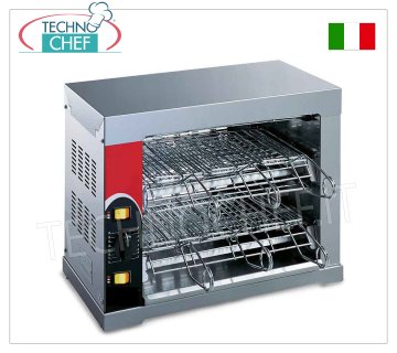 TOASTEROFEN mit 6 CHROMSTAHLZANGEN, KOMPLETTES ANGEBOT