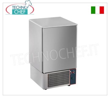 TECNODOM - Schockfroster für 7 GN 1/1 8mm Tabletts (325x530) oder 600x400mm Gebäcktabletts
