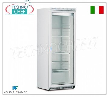 MONDIAL FRAMEC - Gefrierschrank 1 Glastür, lt.580, Klasse E, Mod.ICEPLUSN60