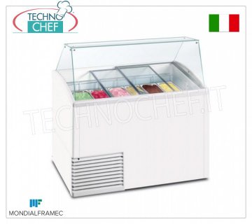 MONDIAL FRAMEC - Vitrine für Schlagsahneeis, 431 l, Mod. SLANT510ICE