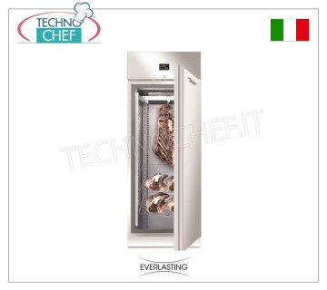 FLEISCHREIFSCHRANK, Edelstahl, 1 Tür, maximale Belastung 150 kg, Mod. MEAT 700 INOX