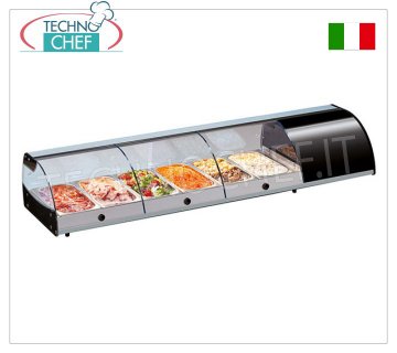 Technochef - KÜHLTHESENVORRICHTUNG, Kapazität von 4 bis 10 GN 1/3 Behältern