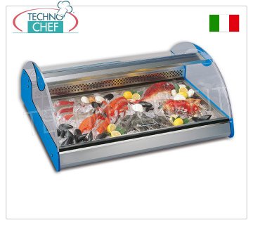 Technochef - Kühlthekenvitrine mit Schiebetüren, Temperatur +1°/+5°C, statisch