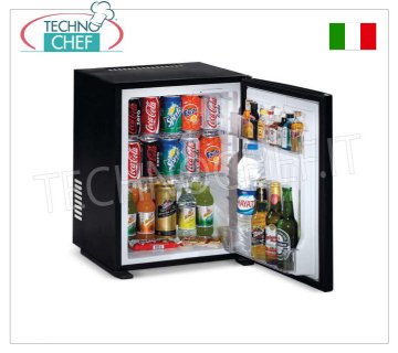 Technochef - Minibar-Kühlschrank für Hotelzimmer, Klasse A+, Fassungsvermögen 40 l,