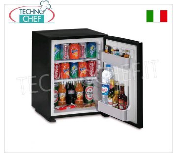 Technochef - Minibar-Kühlschrank für Hotelzimmer, 40 l Fassungsvermögen,