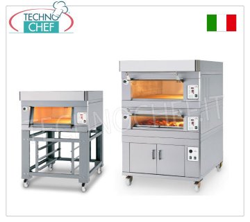 Statischer elektrischer modularer Ofen für die Konditorei, Kammergröße 600 x 800 mm, Linie PAST FOOD