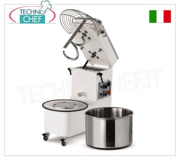 SPIRALMISCHER 38 Kg (40 l Schüssel), Abm. mm 818x480x786h - Angebot anfordern