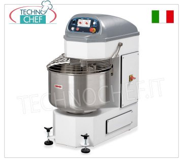 AUTOMATISCHER SPIRALMISCHER 60 Kg (100 l Schüssel), 1 MOTOR, Abm. 620 x 1070 x 1230 mm - Angebot anfordern