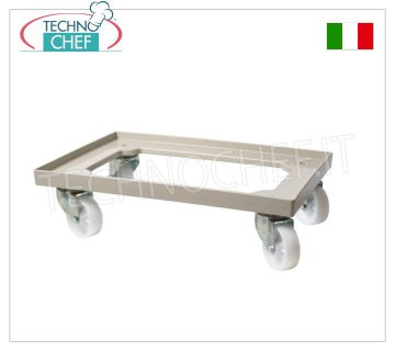 Trolley für Pizzateigboxen 60x40 cm, Mod. CA6040