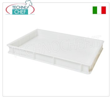 Pizzateig-Boxen, weiße Farbe, Abm. 60x40x7h cm