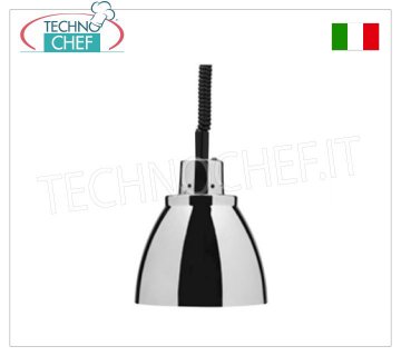 TECHNOCHEF - Infrarot-Heizlampe aus verchromtem Kupfer, Mod.NC25