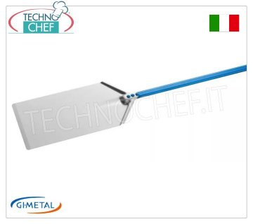Gi-Metal - Aluminiumschaufel für römische Zangen, Blue Line, Grifflänge 120 cm