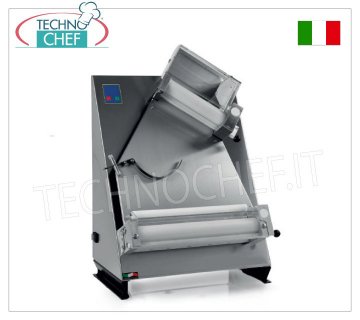 Pizzastreuer mit 2 Paar 400 mm geneigten Rollen, Mod. 2300/L40