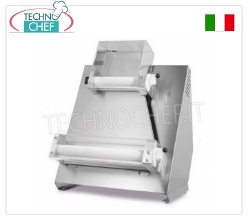 Pizzabahre mit 2 Paar parallelen Rollen von 400 mm, Mod. SPR40PA