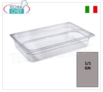 Gastronorm GN 1/1 Polycarbonatbehälter, Größe 530x325mm