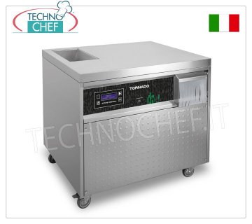 Technochef - AUTOMATISCHER BESTECKTROCKNER, maximale Produktivität 10.000 Bestecke/Stunde, Mod. TORNADO