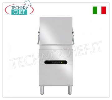 TECHNOCHEF - Haubengeschirrspüler, digitale Steuerung, max. 60 Körbe/Stunde