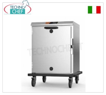 Temperaturerhaltung, statischer HOT-Wagen für 8 GN 2/1
