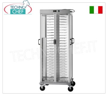 Warmhaltewagen, Kapazität 88 Teller mit einem Durchmesser von 25 bis 310 cm, Mod. CA1440ACG