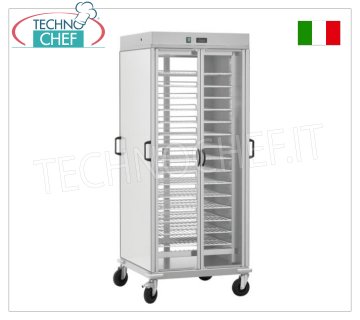 FERTIGTELLERWAGEN mit 10 LACKIERTEN GRILLABLAGEN GN 2/1