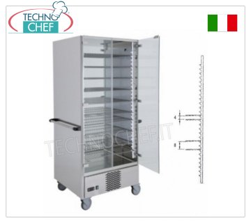 Gekühlter Tellerwagen für 90 Teller mit 15 Rosten 650x650 mm