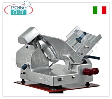 TECHNOCHEF - Schwerkraft-Schrägschneider, Zahnradgetriebe, Messer-Ø 370 mm, Professional