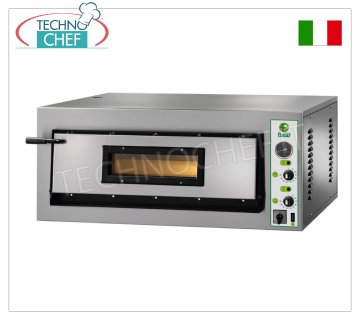 FIMAR - Elektrischer Pizzaofen, für 4 Pizzen, 1 Kammer 61x61 cm, mechanische Steuerung, Mod. FME4