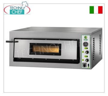 FIMAR – Elektrischer Pizzaofen, für 6 große Pizzen, 1 Querkammer, mechanische Steuerung, Mod. FMLW6