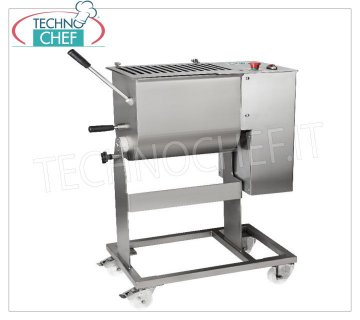 FIMAR - Fleischmischer aus Edelstahl, 1 Klinge, max. Schüsselkapazität 75 kg, Mod. 75C1PN