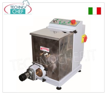 FIMAR – Professionelle extrudierte Maschine für frische Pasta, mit 4-kg-Schüssel und Standard-Nudelschneider – Mod. MPF4N