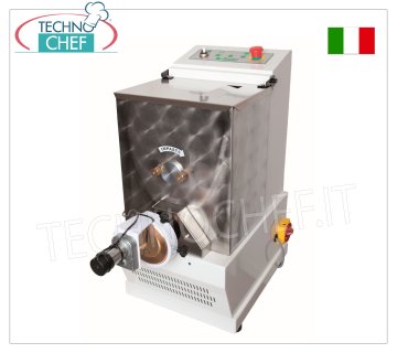FIMAR – Professionelle extrudierte Maschine für frische Pasta, standardmäßig mit 8-kg-Schüssel, Nudelschneider und Ständer, Mod. MPF8N