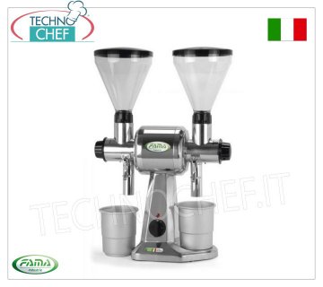 FAMA - Professionelle Doppel-Kaffeemühle, Stundenleistung 10+10 kg, Mod.FCD