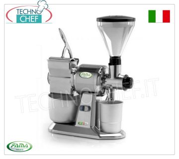 FAMA – Professionelle Kaffeemühle/-reibe, Stundenleistung: Kaffee 10 kg / Käse 50 kg, Mod. FGC