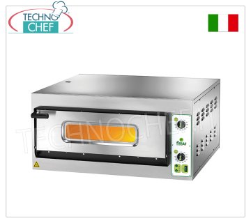 FIMAR – Elektrischer Pizzaofen, für 6 Pizzen, 1 Kammer 66 x 99,5 cm – mechanische Steuerung, ohne PYROMETER, Mod. FES6