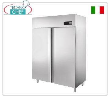 TECHNOCHEF – 2-türiger Kühlschrankschrank, 1372 l, belüftet, Temperatur -2°/+8°C, Klasse C