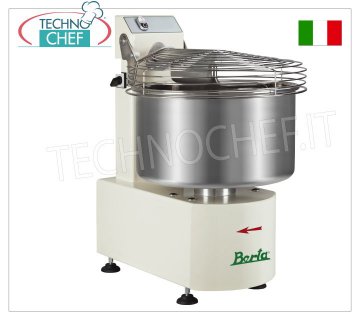 Fimar BERTA - Mixer mit Spiralhaken 25 kg (32-Liter-Schüssel), Maße mm 470 x 625 x 805